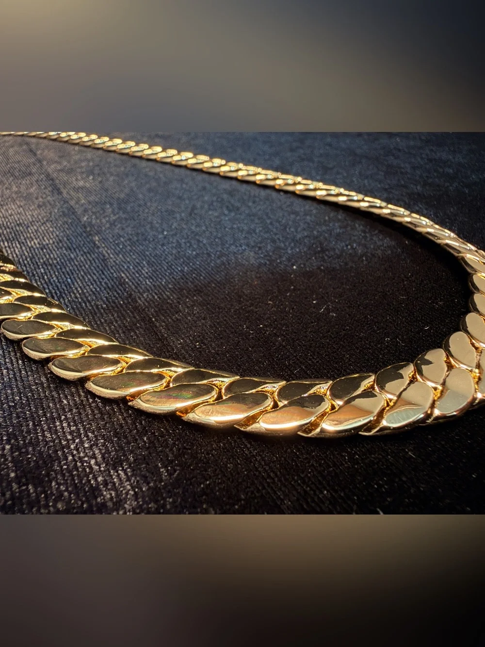 Miami Cuban 24in 11.5MM 14k Gold filled necklace. Hypoallergenic. Brand New.